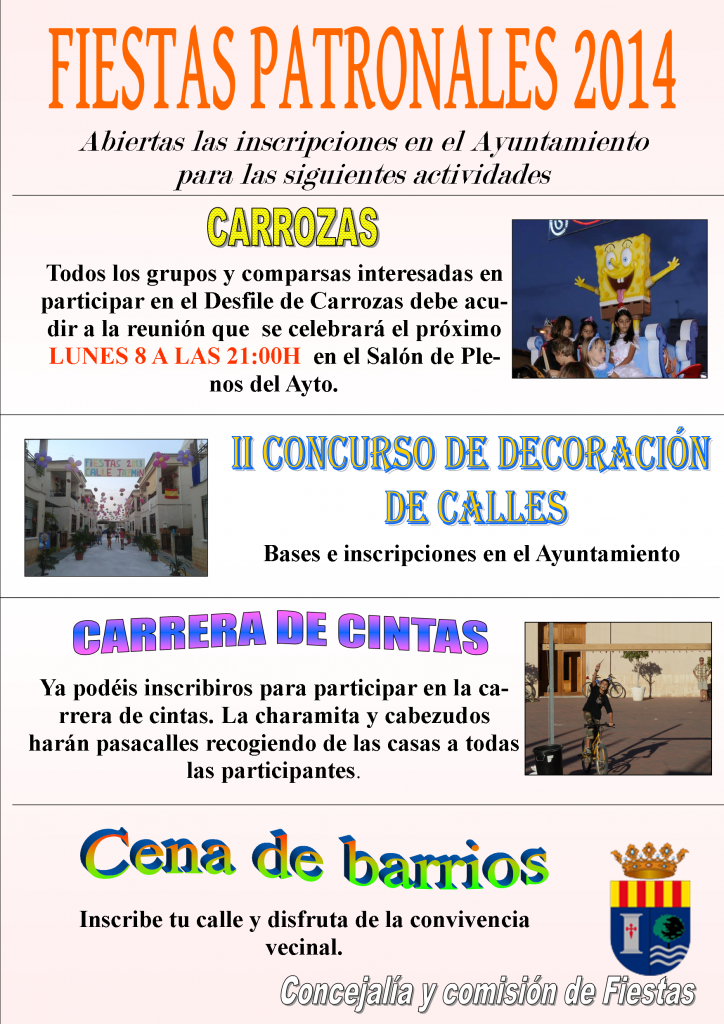Abiertos los plazos de inscripción para las distintas actividades