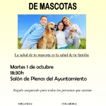 CHARLA: TENENCIA RESPONSABLE DE MASCOTAS