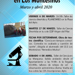 AVISO: III JORNADAS DE LA CIENCIA EN LOS MONTESINOS -->Actividad aplazada por el viento