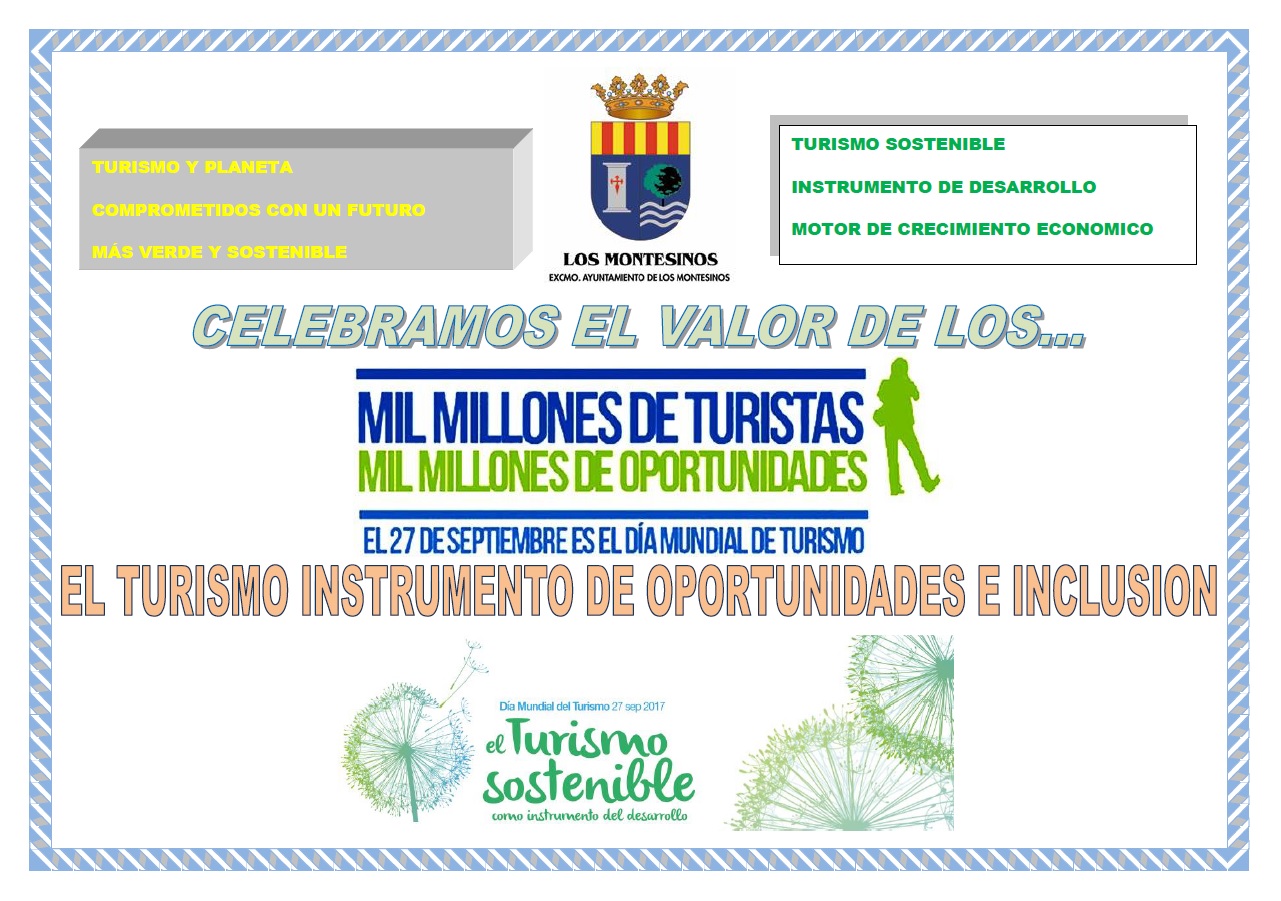 Día Mundial del Turismo y “CONOCE TU ENTORNO E INTEGRATE”