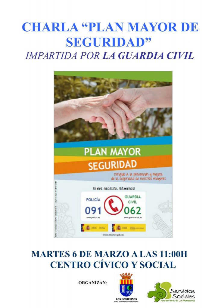 Charla Plan Mayor de Seguridad en Los Montesinos 2018
