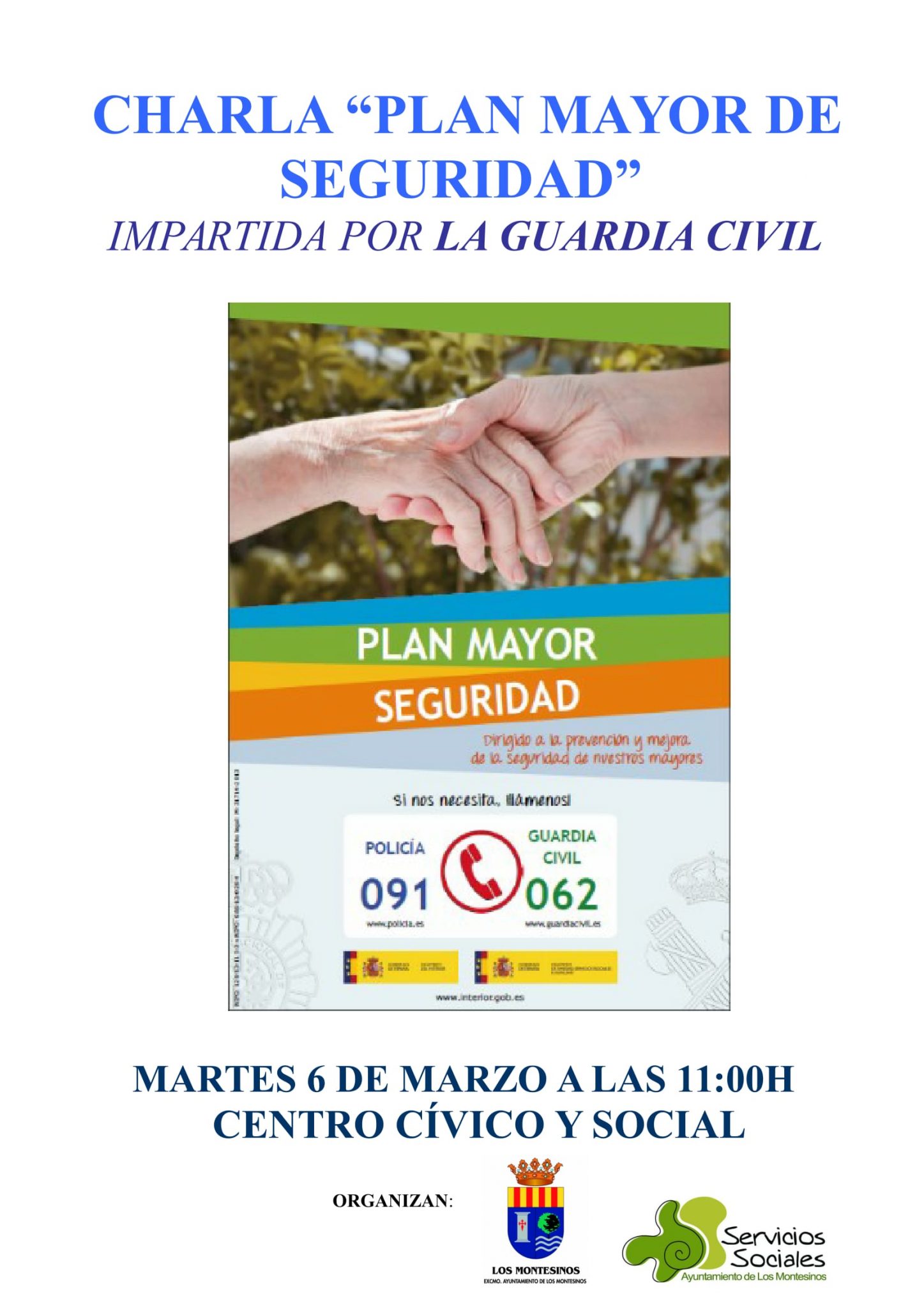 Charla Plan Mayor de Seguridad en Los Montesinos 2018