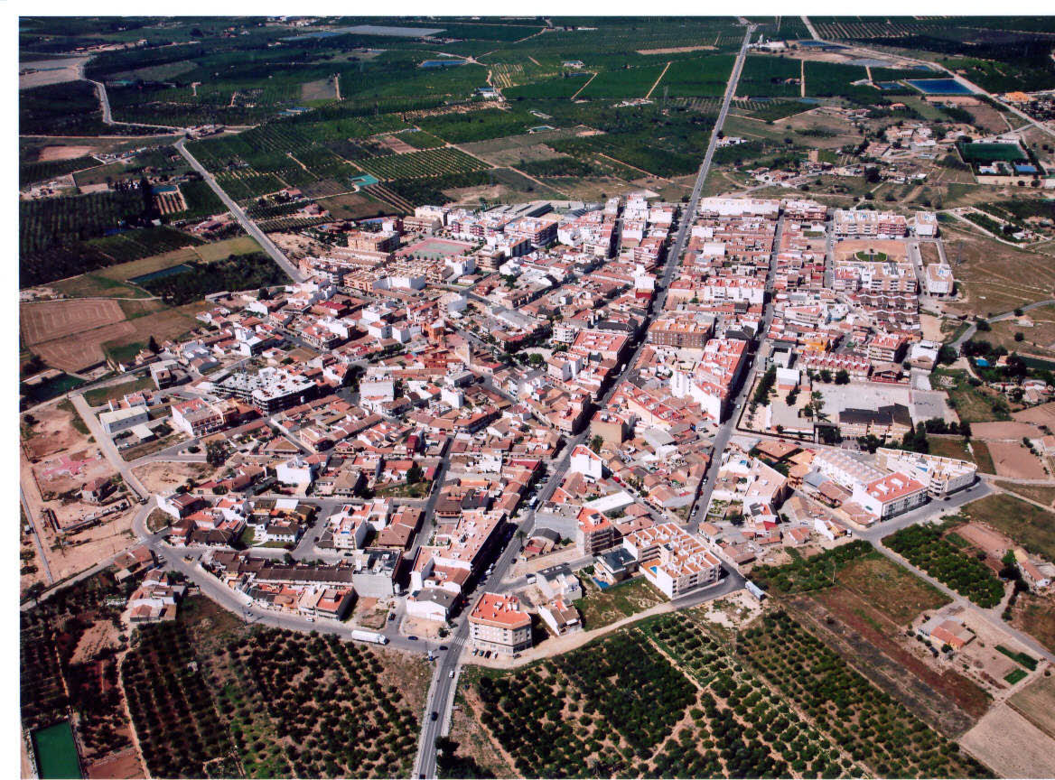 Vista aerea de Los Montesinos
