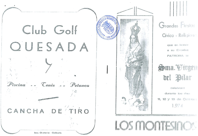 Portada libro fiestas 1974