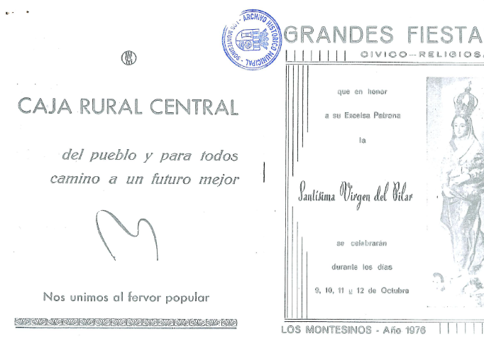 Portada libro fiestas 1976