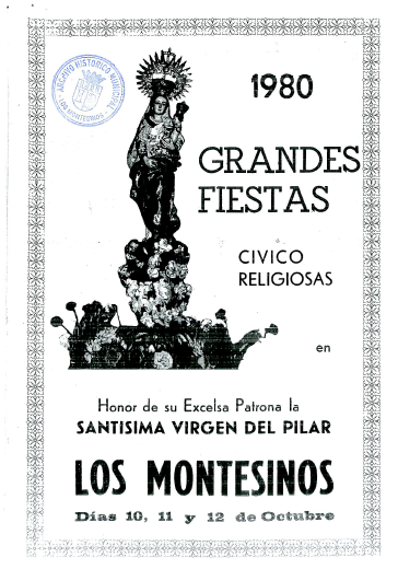 Portada libro fiestas 1980
