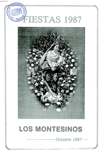 Portada libro fiestas 1988