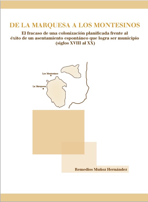 Portada libro De la Marquesa a los Montesinos 2013