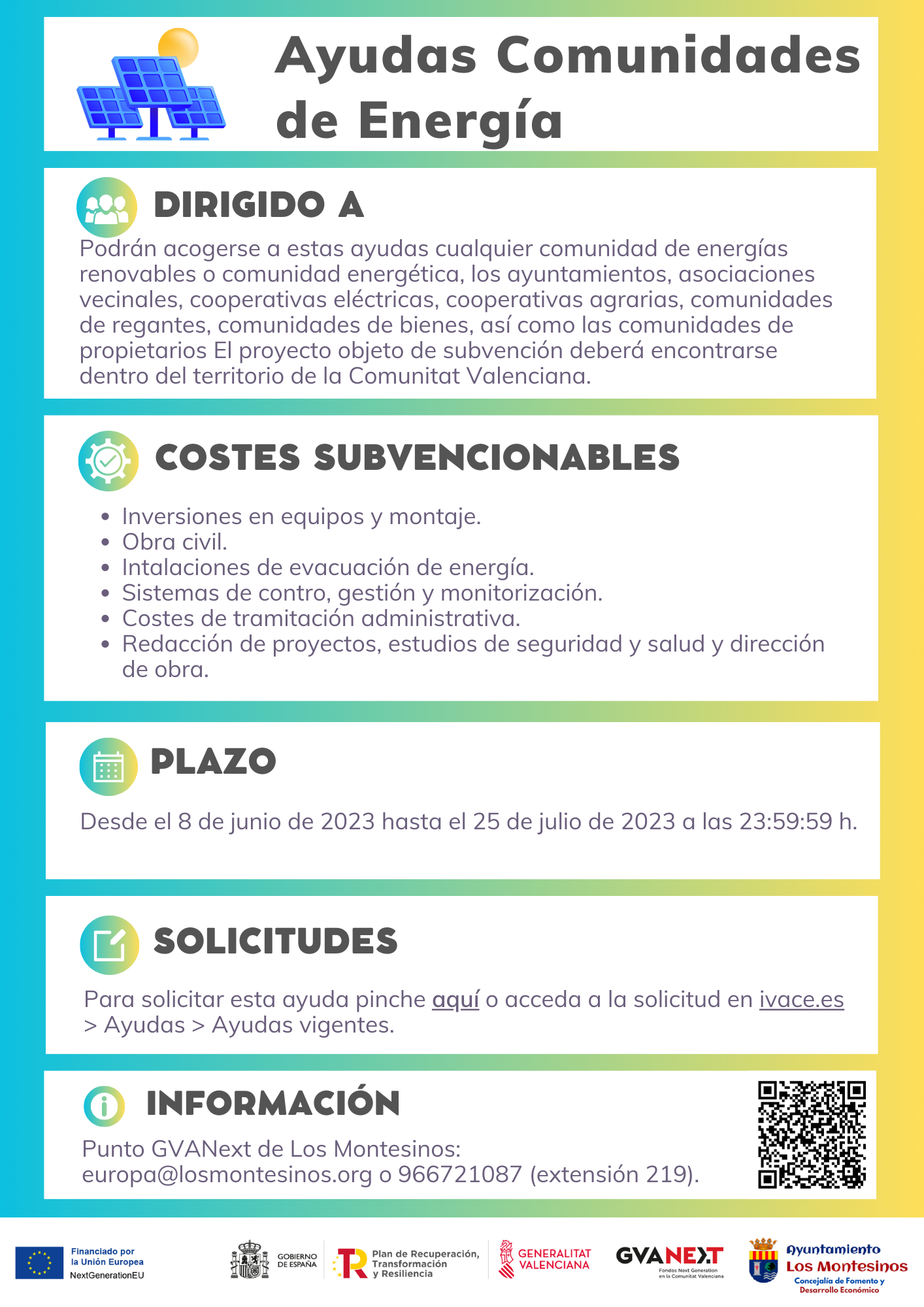 Ayudas Comunidades de Energía _ IVACE