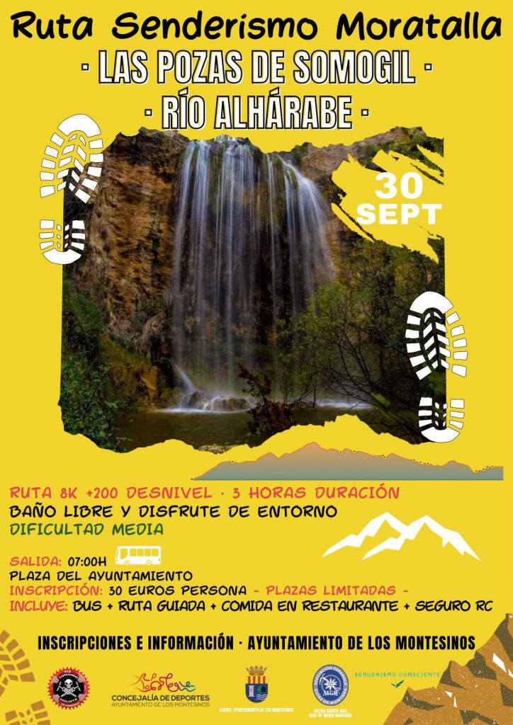 Ruta de senderismo a Moratalla - Pozas de Somogil y río Alhárabe