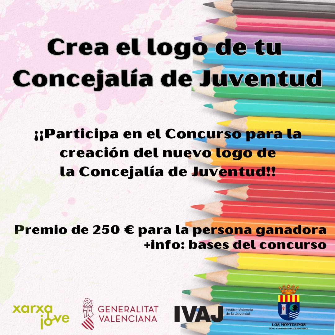 Concurso crea el logo de la Concejalía de Juventud
