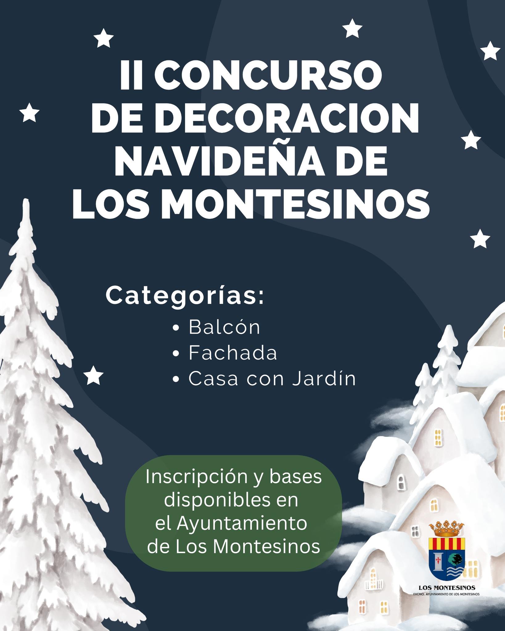 II concurso decoración navideña, Los Montesinos 2025