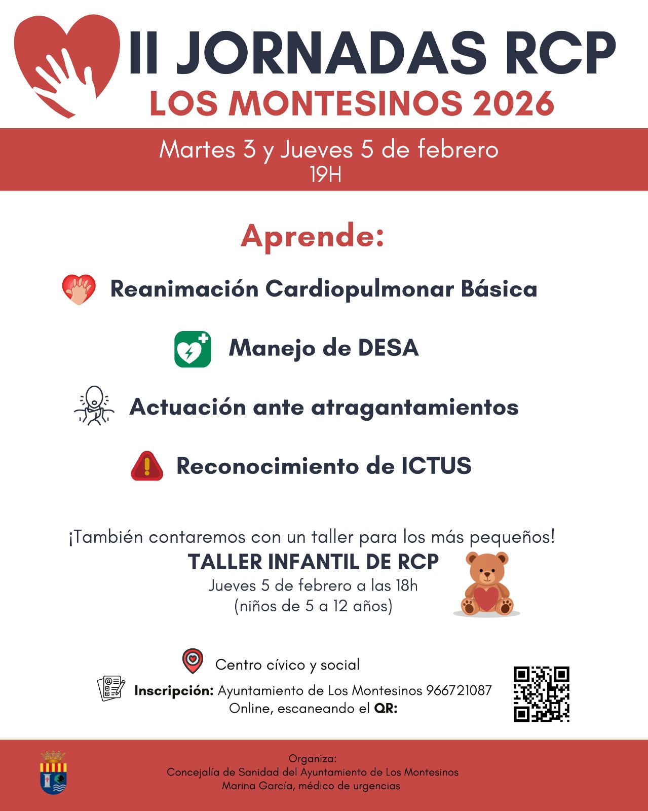 II Jornadas RCP en Los Montesinos