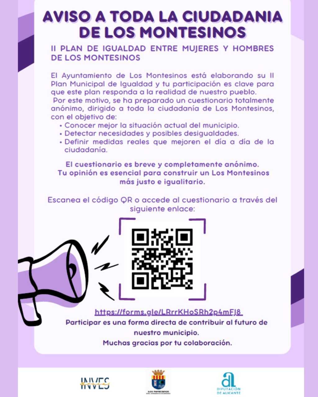 II PLAN IGUALDAD MONTESINOS 2026