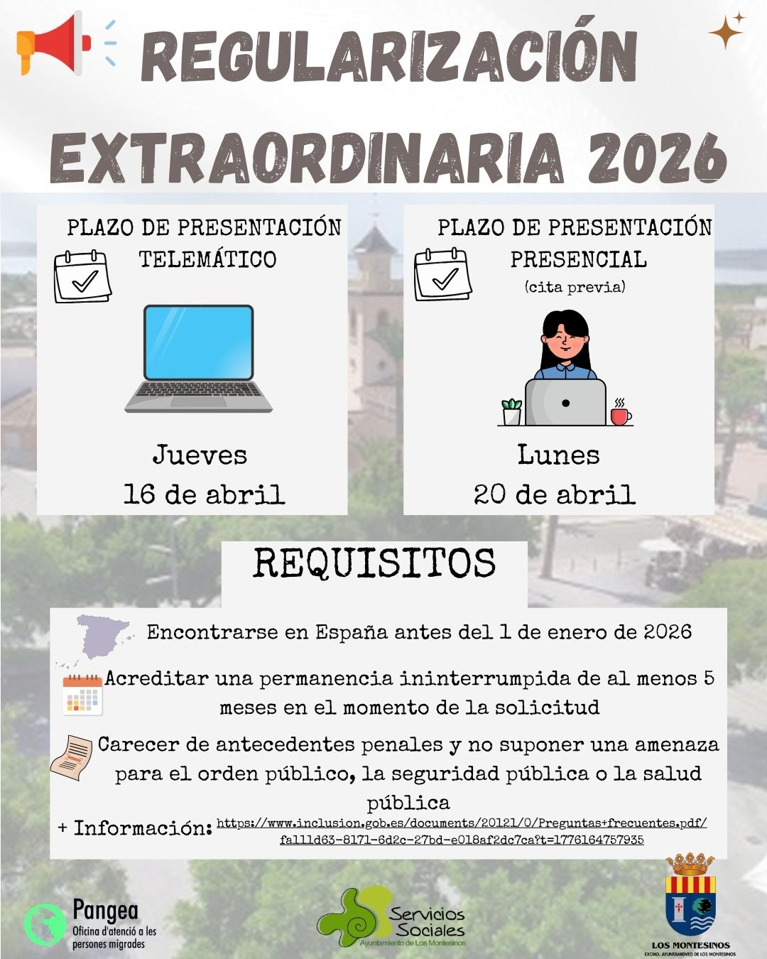 Regularización extraordinaria 2026