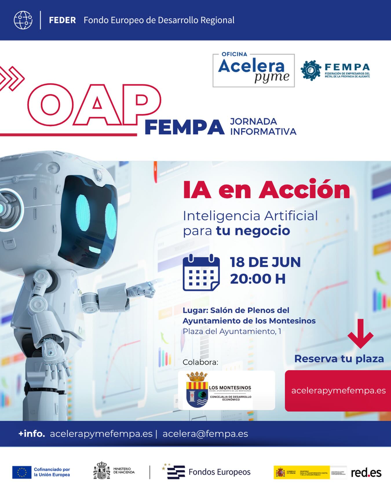 Curso FEMPA acelera pyme IA en acción 2026 Los Montesinos