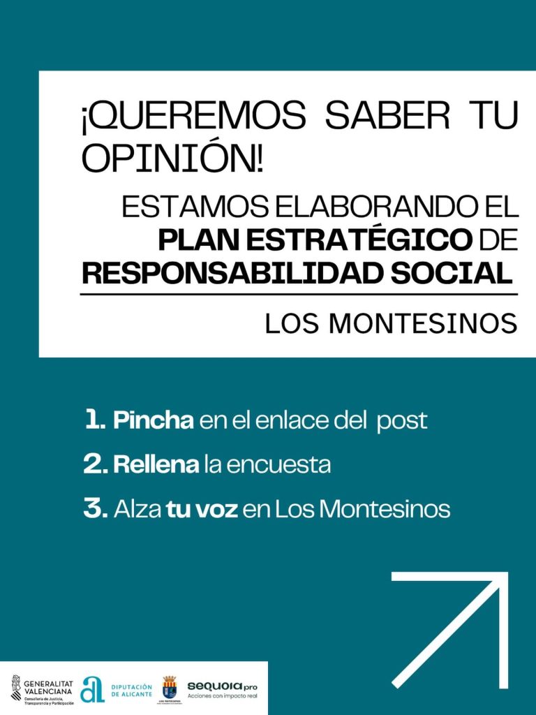 Plan Estratégico de Responsabilidad Social, Los Montesinos 2026