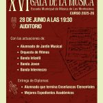 XVI Gala de la Música, Los Montesinos 2026