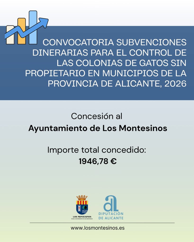 Convocatoria subvenciones colonias felinas 2026