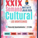 XXIX Semana Cultural de Los Montesinos, 2026