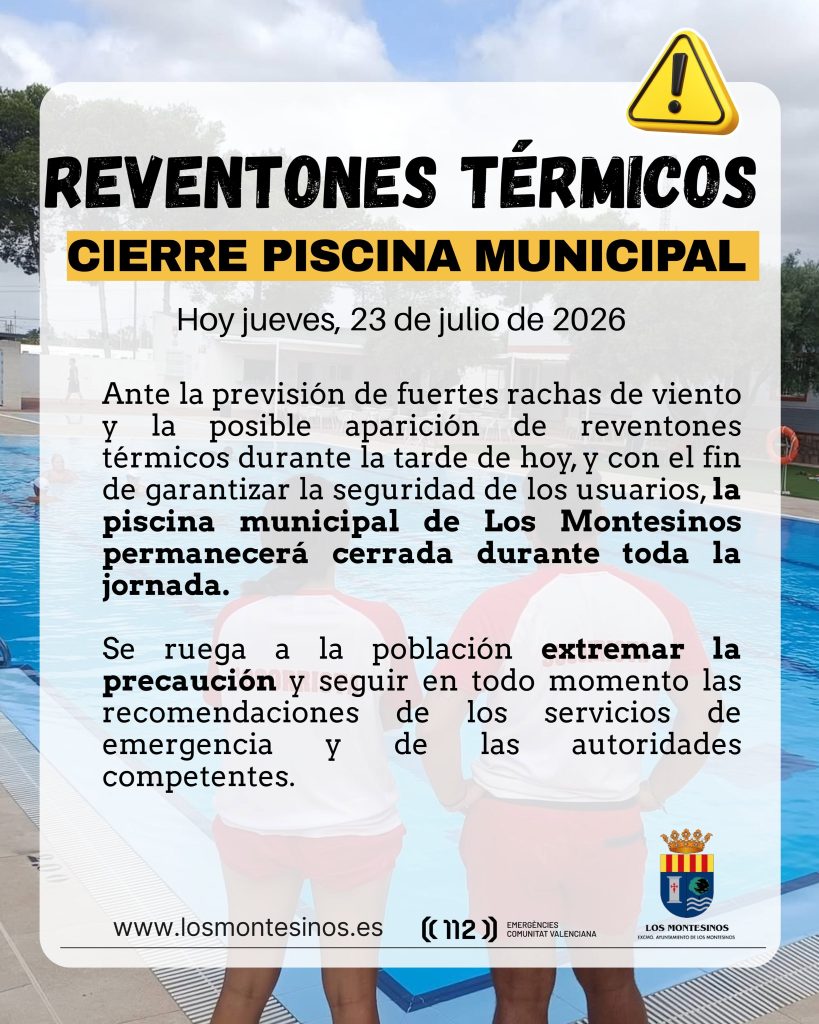 Reventón término julio 2026, Los Montesinos