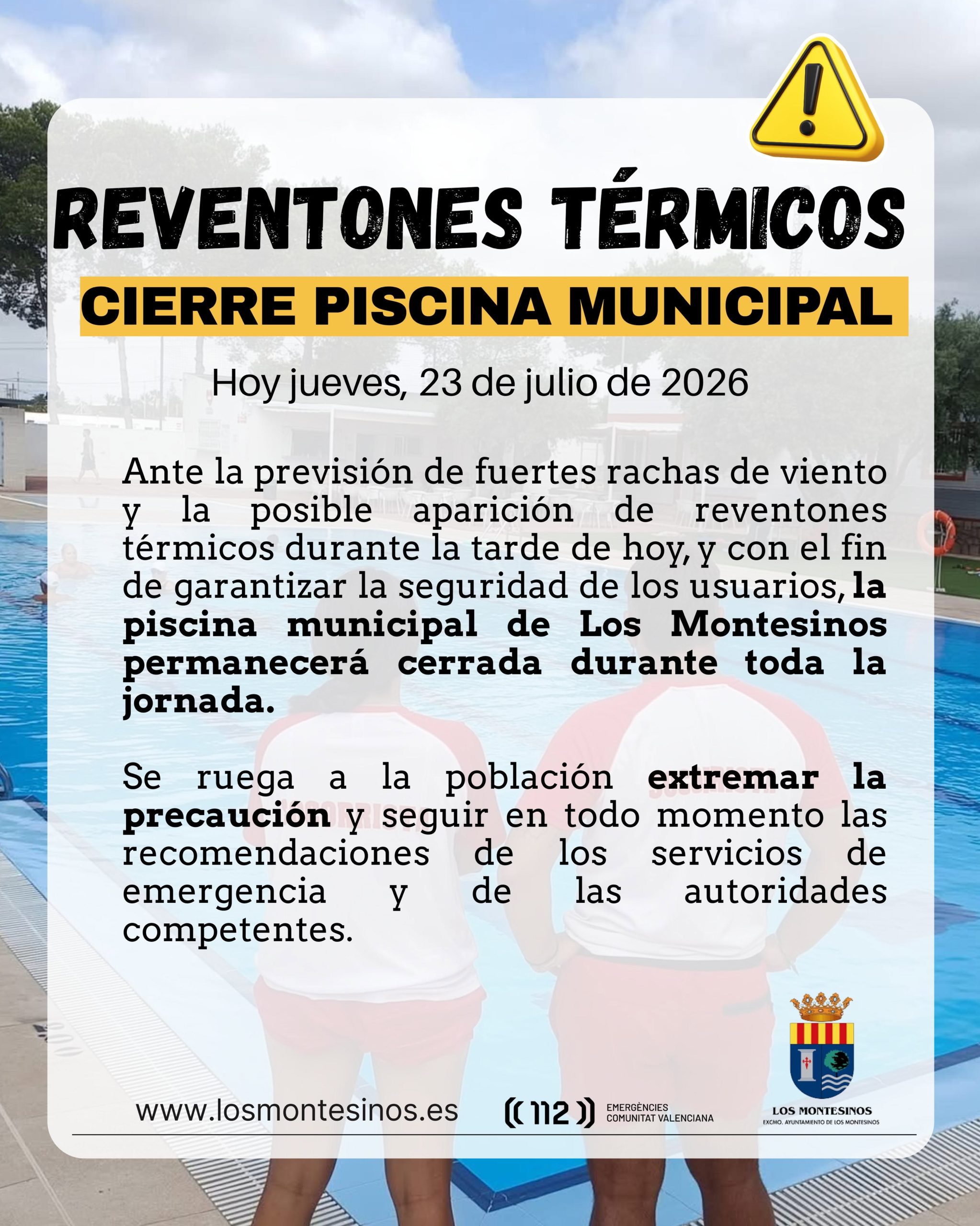Reventón término julio 2026, Los Montesinos