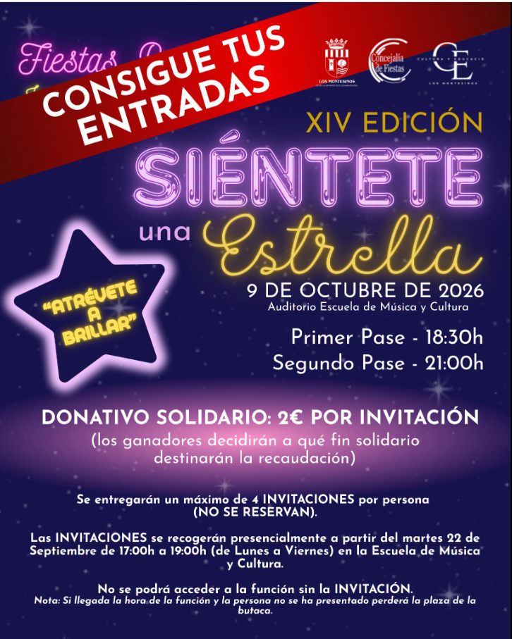 Siéntete una estrella, Los Montesinos 2026