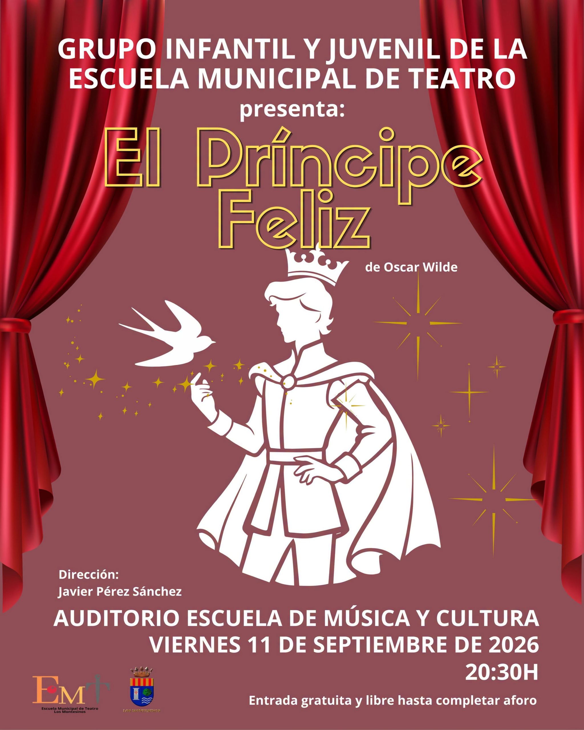 Teatro infantil y juvenil 'El príncipe feliz' de Oscar Wilde